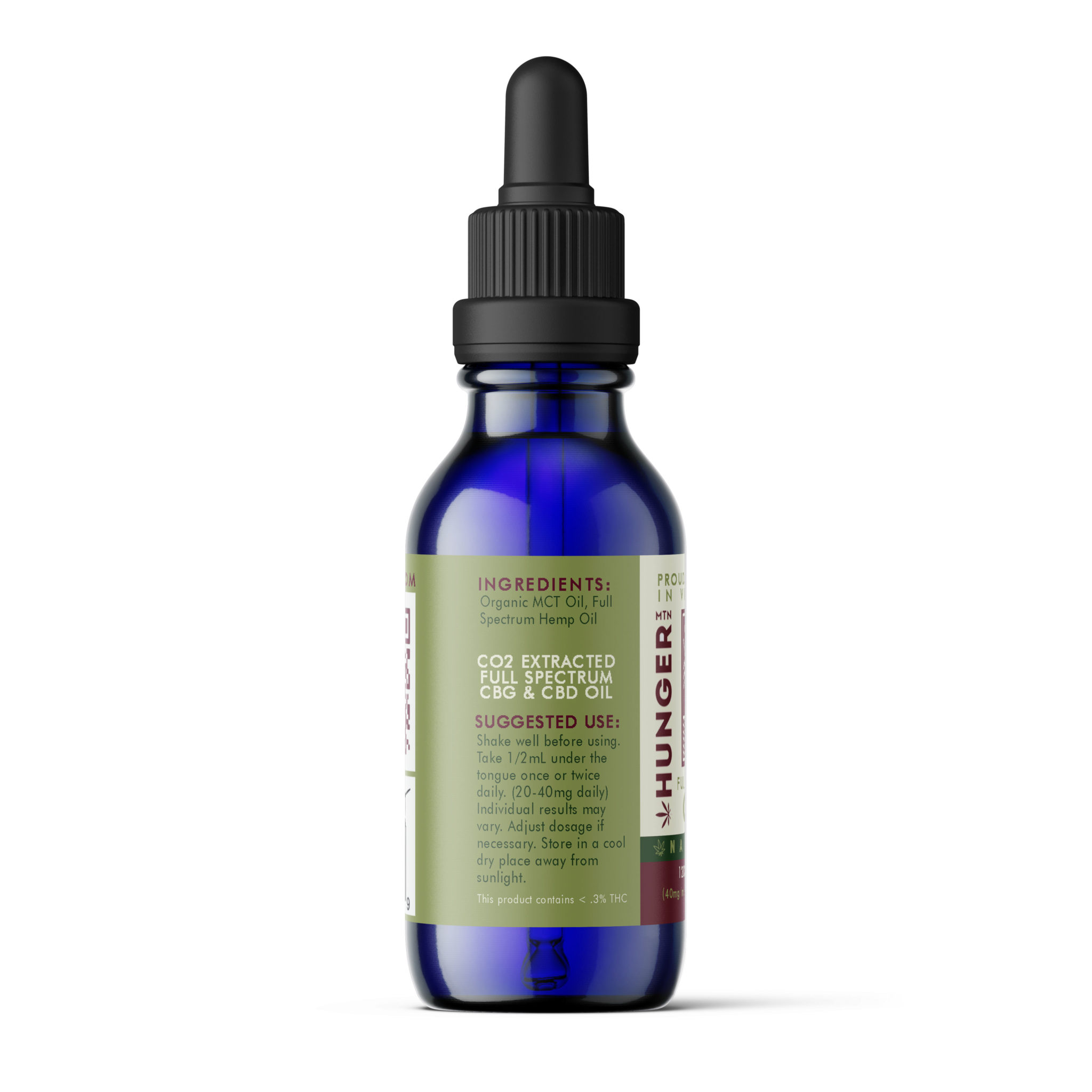 Download Full Spectrum CBD Oil (1,200mg) - Hunger Mountain Hemp