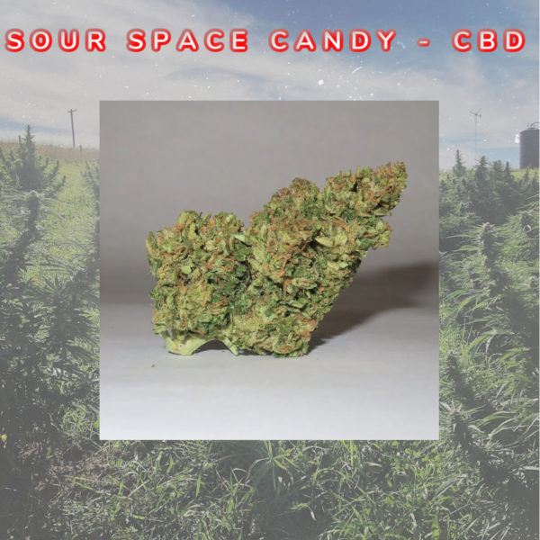 Hunger Mountain Hemp Sour Space Candy CBD Flower