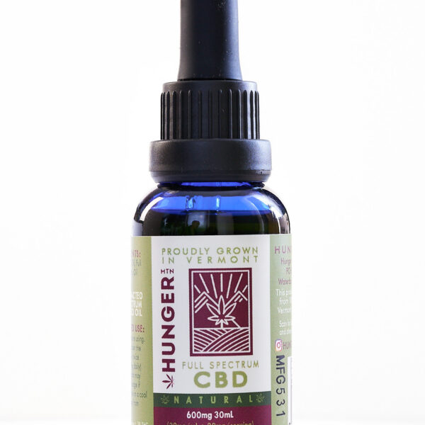 Full Spectrum CBD Oil (600mg-1200mg) – Hunger Mountain Hemp